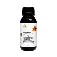 Siro bổ sung Vitamin C tăng đề kháng cho cả gia đình Harker Herbals Vitamin C 650mg Syrup 100ml