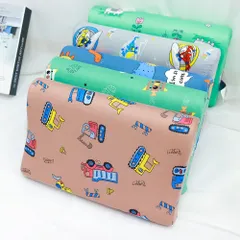 Gối cao su non cho bé từ 2 đến 10 tuổi,gối mẫu giáo-Gối cao su non cho bé - Hỗ trợ bảo vệ đầu và cổ