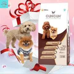 [380] Hạt Cho Chó Poodle CunCun - Hạt Tươi Cho Chó Nhỏ - Thức Ăn Cho Chó Không Chất Độn Không Chất Bảo Quản Túi 1,2Kg