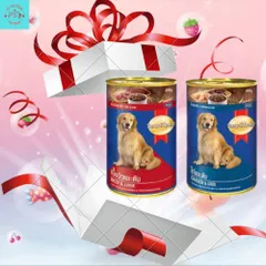 Pate Smartheart Dành Cho Chó Lớn Dạng Lon 400G CÓ 2 VỊ: Vị Thịt Bò & Gan Và Vị gà & gan