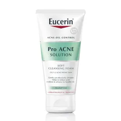 Sữa rửa mặt dạng bọt sạch sâu cho da nhờn Eucerin Pro Acne Cleansing Foam 50g 675352