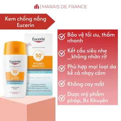 Kem Chống Nắng Eucerin Hydro Protect Ultra-Light SPF50+ 50ml