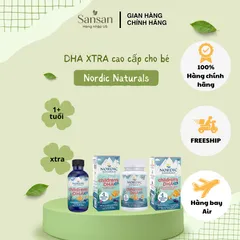TPBVSK Dầu cá Nordic Naturals Children's DHA xtra dành cho bé 880mg, hương vị quả mọng 60ml, 90 viên - Nội địa Mỹ