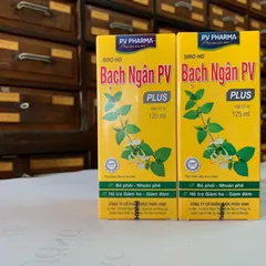 Bạch ngân PV plus - siro ho