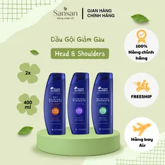 Dầu Gội Head & Shoulders Clinical Strength 400ml Ngăn Ngừa Gàu - Sản Phẩm Chăm Sóc Tóc Nguyên Chất Từ Mỹ
