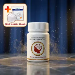 MindEnergy Max - Viên Uống Hỗ Trợ Tăng Cường Trí Nhớ, Giảm Căng Thẳng, Cải Thiện Sức Khỏe Não Bộ, 1-3 Viên/ngày