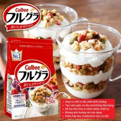 Ngũ Cốc Trái Cây Calbee Nhật Bản Nhiều Vị
