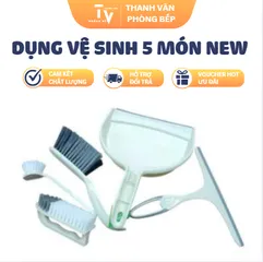 BỘ DỤNG VỆ SINH 5 MÓN TZJ935 NEW (TV1558)