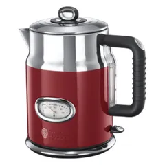 Ấm Siêu Tốc Russell Hobbs Retro 21670-70 2400W 1.7L Màu Đỏ