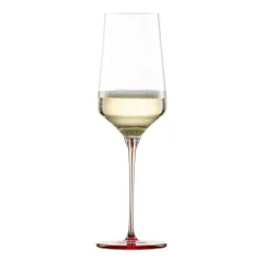 Ly Rượu Champagne Pha Lê Zwiesel Ink 123423 24.9cm 400ml Chân Đế Màu Đỏ Antique