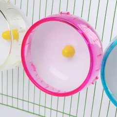 Wheel silent cho hamster đường kính 14cm (dày) bản rộng
