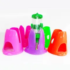 Gói 10 cái đế bình nước cho hamster đủ màu