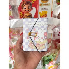 Ví gấp đựng xiền có nút cài siêu đáng yêu nhỏ gọn
