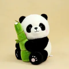 Gấu bông hình gấu trúc ôm trúc 35cm