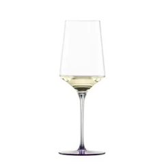 Ly Rượu Vang Trắng Pha Lê Zwiesel Ink 123415 22.9cm 407ml Chân Đế Màu Tím Violet