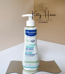 Kem dưỡng ẩm chuyên sâu dành cho da rất khô, da chàm Mustela Stelatopia+ Lipid Replenishing Cream chai 300ml