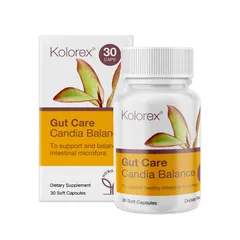 Viên uống hỗ trợ nấm candida, nấm ngứa vùng kín Kolorex Gut Care Candia Balance 30 viên