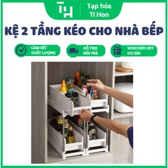 Kệ 2 tầng Kéo Cho Nhà Bếp (TH3)