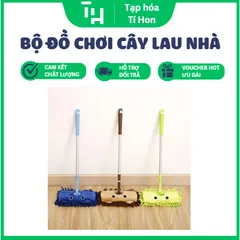 Bộ đồ chơi cây lau nhà có 3 màu (Màu ngẫu nhiên) (TH47)