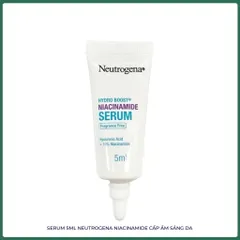 Tinh Chất Se Khít Lỗ Chân Lông Neutrogena Hydro Boost Niacinamide Serum 5ml Sample