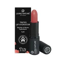 Son dưỡng môi màu hồng ánh đỏ Living Nature Tinted Lip Hydrator Lush 14 (3.9g)