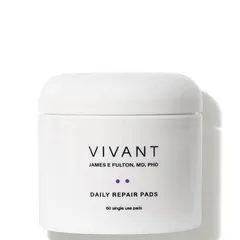 Tẩy Da Chết Vivant Skincare Daily Repair Pads - Lọ 60 Miếng Dành Cho Da Mụn, Kiểm Soát Dầu & Trẻ Hóa Da 729026