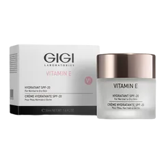 Kem Dưỡng Ẩm Gigi Vitamin E Hydratant SPF20 cho Da Khô