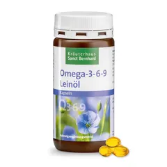 Omega-3-6-9 dầu hạt lanh Sanct Bernhard Đức 180 viên