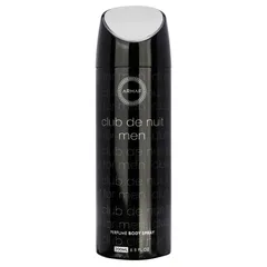 Xịt Thơm Toàn Thân Armaf Club De Nuit Perfume Body Spray Cho Nam - Hương Gỗ Cay Sang Trọng, Thiết Kế Cầm Nắm Tiện Lợi 200ml