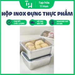 Hộp inox đựng thực phẩm tủ lạnh tiện lợi (TH164)