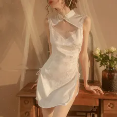 Cosplay hóa trang sườn xám cổ trang trung hoa sexy quyến rũ gấm hoa gợi cảm