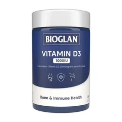 Bioglan Vitamin D3 1000IU 250 Viên - Nhập Úc