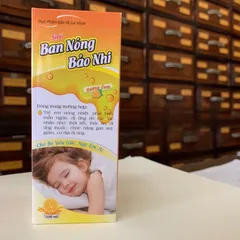 Ban Nóng Bảo Nhi - Cho Bé Yêu Giấc Ngủ Êm Ái - Ban Sởi Tố