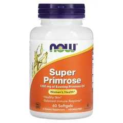 Tinh dầu hoa anh thảo Now Super Primrose 1300mg 60 viên