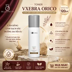 Toner Nước Hoa Hồng Orico Vxebra - Dưỡng Ẩm, Cân Bằng pH, Chiết Xuất Tự Nhiên, Sáng Da Cho Nam Nữ
