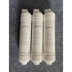 Bộ lõi lọc nước 123 đúc liền khối, dùng cho các máy lọc nước có kết nối tương tự - tặng kèm co dây.