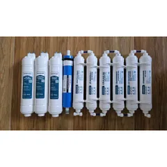 Combo trọn bộ 10 lõi lọc nước nối nhanh Sunhouse - Lõi đúc Sunhouse từ 1-10