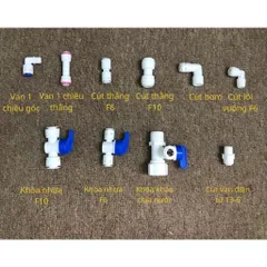 Co van 1 chiều ren 13 ống fi 6 dùng cho vỏ màng RO