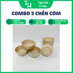 Combo 5 chén cơm phíp Việt Nhật 6828 (TH232)