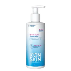 💗 Icon Skin Sữa Rửa Mặt 2 Trong 1 Blemish Control Cleansing Gel Giảm Mụn, Làm Sạch Sâu, Giảm Thâm Cho Da Dầu Hỗn Hợp