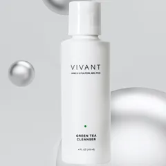 💗 Vivant Green Tea Antioxidant Cleanser Sữa Rửa Mặt Trà Xanh Ngừa Mụn Làm Sạch Sâu, Sáng Da, Ngừa Lão Hóa Chống Oxy Hóa