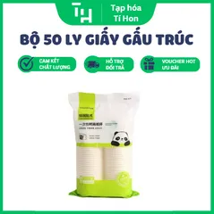 Set 50 ly giấy Gấu Trúc tiện lợi, an toàn, tiện dụng (Th241)