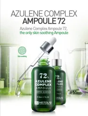 Tinh Chất Histolab 72% Azulene Complex Ampoule 50ml giảm mụn, kiểm soát dầu mụn