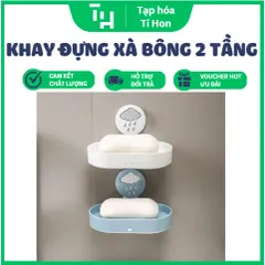 Khay đựng xà bông 2 tầng (Màu ngẫu nhiên) (TH266)