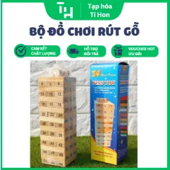 Bộ đồ chơi rút gỗ 54 thanh size to (TH272)