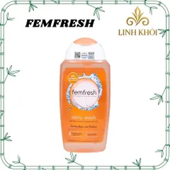[Nhập khẩu] Dung dịch vệ sinh phụ nữ hàng ngày Femfresh Daily Wash 250ml hàng Anh - linhkhoistore.