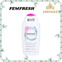 [Nhập khẩu] Dung dịch vệ sinh phụ nữ Femfresh Soothing Wash 250ml hàng Anh - linhkhoistore.