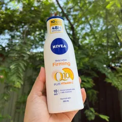 Dưỡng thể trắng da Nivea Light Body Lotion Firming Q10 + Vitamin C Normal Skin 250ml