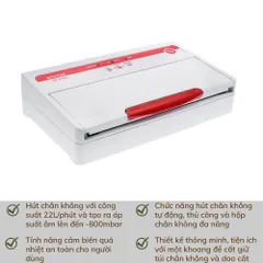 Máy Hút Chân Không Status 170300 SV 2000 Semi-professional Màu Trắng – 704624