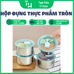 Hộp đựng thực phẩm tròn kèm nắp (TH294)